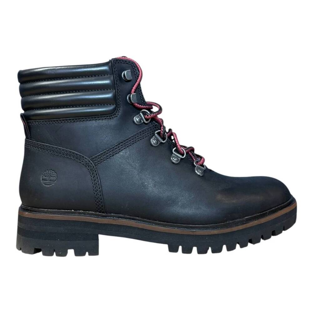 NEW TIMBERLAND women's london square mid hiker boots in black